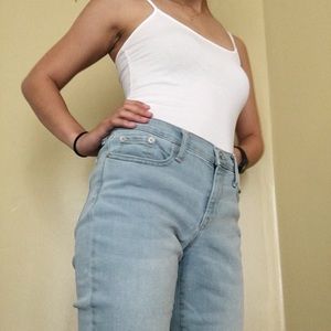 Banana Republic Light Wash Skinny Jeans